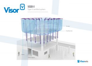 Safety net type V - System Visor-V
