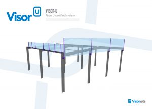 Safety net fan Type-U - Visor-U