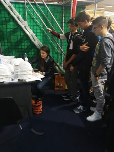 Feria SAIE Redes de Seguridad en Bologna - VISORNETS