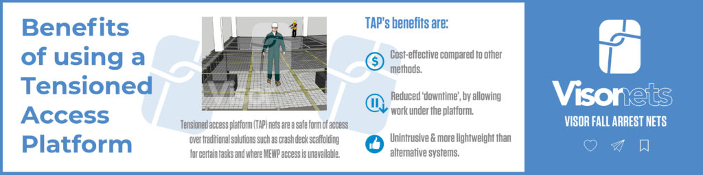 Tensioned Access Platforms (TAP) - Walk-on nets ⭐⭐⭐⭐⭐