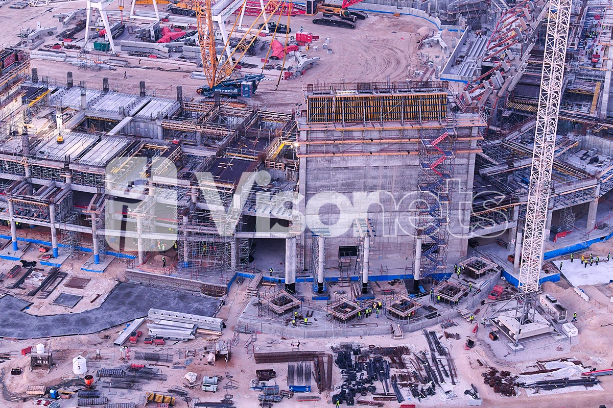 VISORNETS type 'S' safety nets + VISORNETS mosquito nets - ARAMCO Stadium - Saudi Arabia