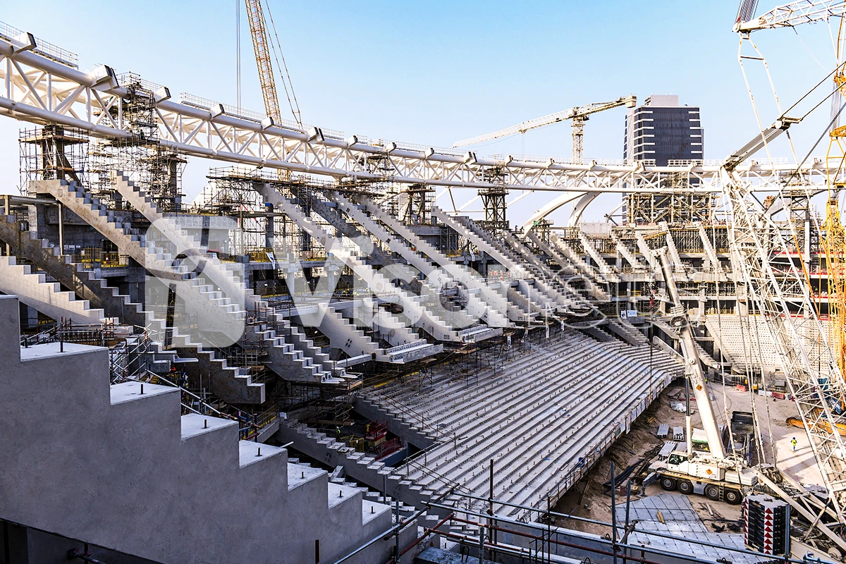 VISORNETS type 'S' safety nets + VISORNETS mosquito nets - ARAMCO Stadium - Saudi Arabia