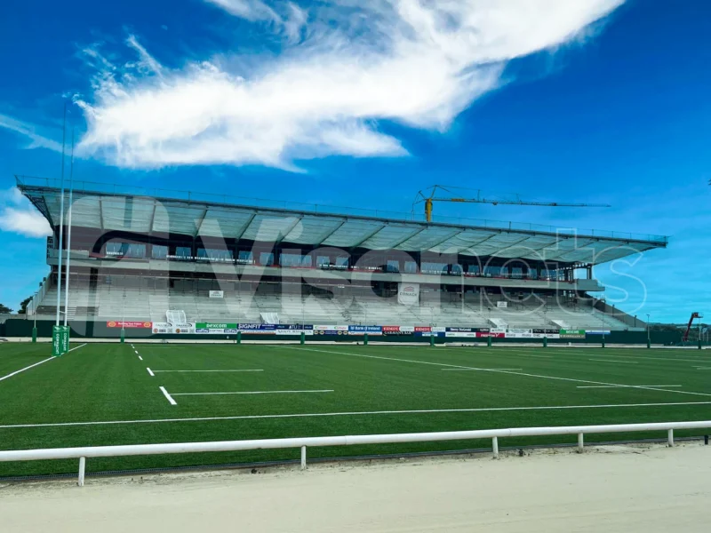 Safety nets type ‘S’ VISORNETS in stadium in ireland