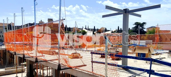 SRP Provisional Retention System – Construction Site Safety nets – Project in Tarragona (Catalonia, Spain)