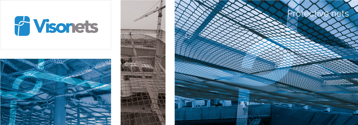 Protective nets - VISORNETS - Fall arrest nets