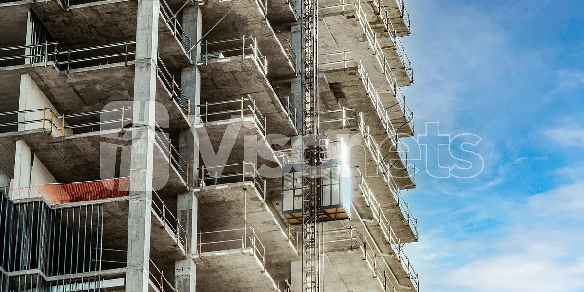 Temporary edge protection systems UNE-EN 13374 VISORNETS