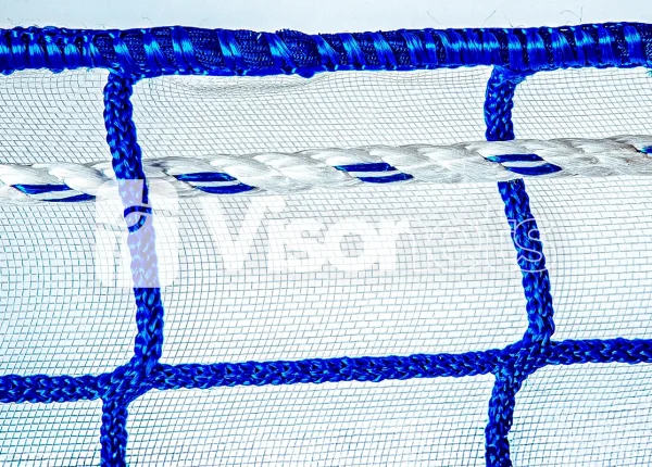 Type S safety net with two layers and debris netting - Visor Fall Arrest Nets