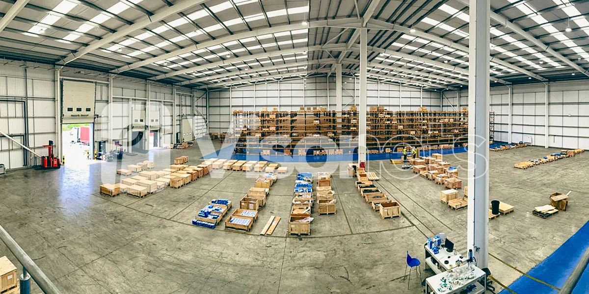 Visornets UK Logistics hub and warehouse facility for safety nets, protective nets, sports netting, ropes & accessories - Visor Fall Arrest Nets